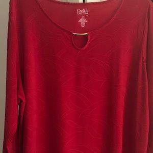 Plus size day into evening blouse